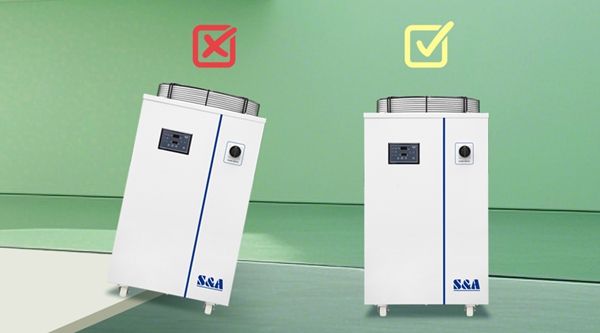 冷水機(jī)水平放置